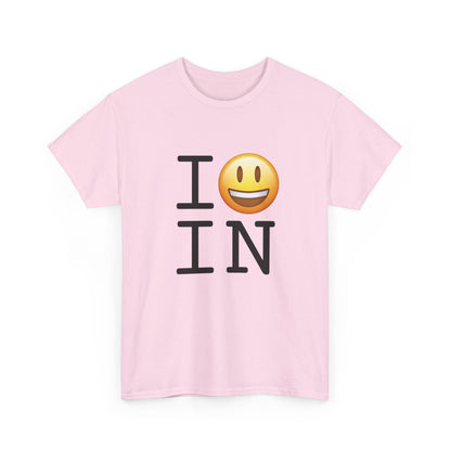 "I'm Happy about Indiana" Tee