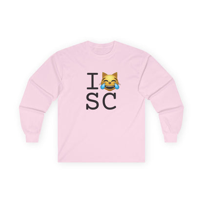 "I'm Laughing like a Cat at South Carolina" Long Sleeve Shirt