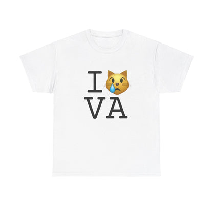 "I'm a Crying Cat about Virginia" Tee