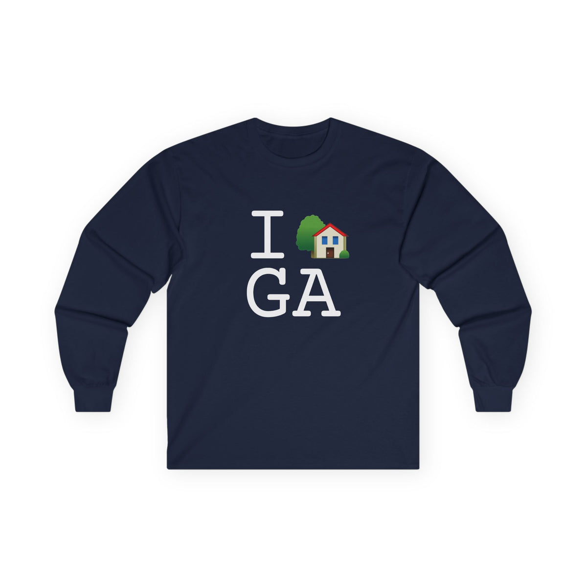 "I'm Home in Georgia" Long Sleeve Shirt