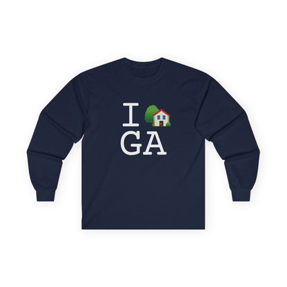 "I'm Home in Georgia" Long Sleeve Shirt