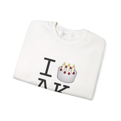 "I Birthday Cake Alaska" Sweatshirt