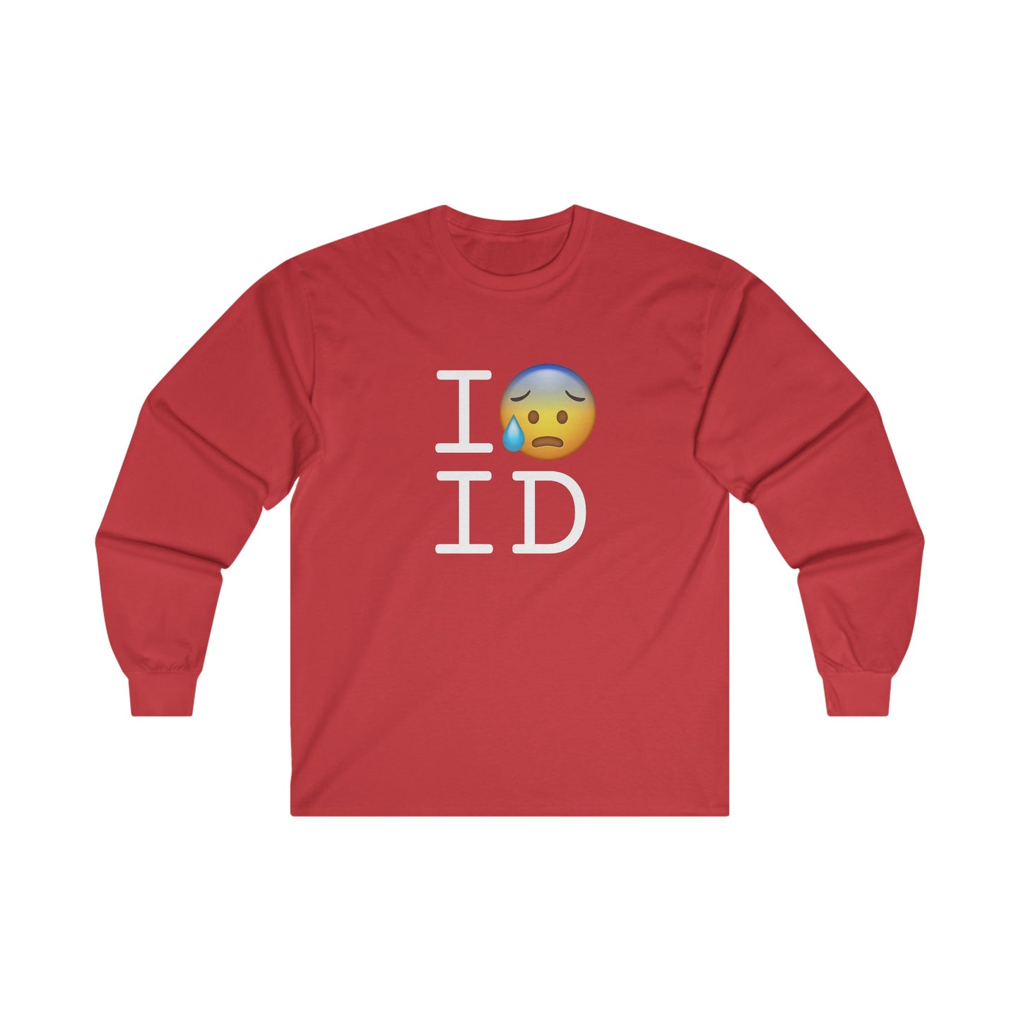 "I'm Anxiously Sweating in Idaho" Long Sleeve Shirt