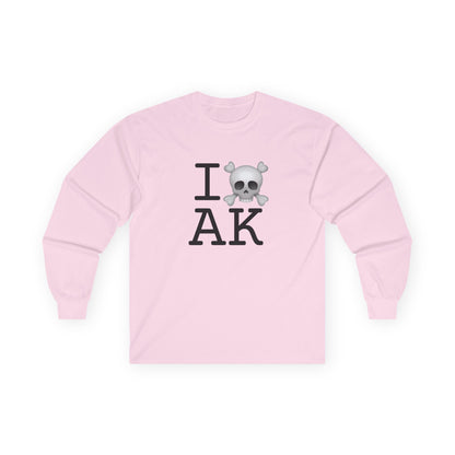 "I'm a Pirate in Alaska" Long Sleeve Shirt