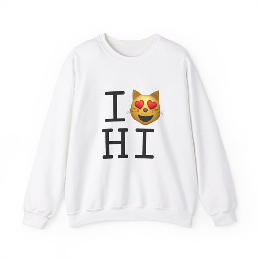 "I'm a Cat that Loves Hawaii" Sweatshirt