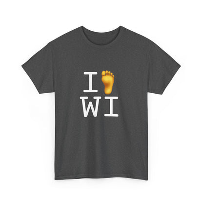 "I Foot Wisconsin" Tee