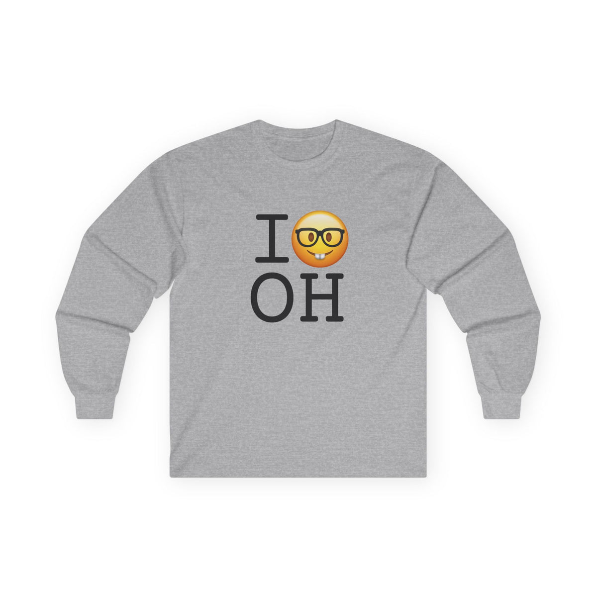"I'm a Nerd about Ohio" Long Sleeve Shirt