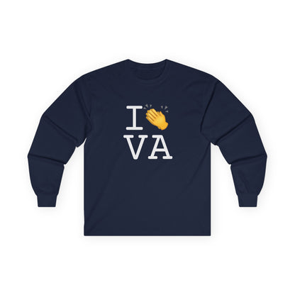 "I Applaud Virginia" Long Sleeve Shirt