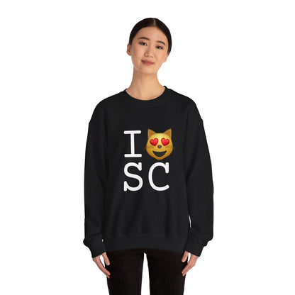 "I'm a Cat that Loves South Carolina" Sweatshirt