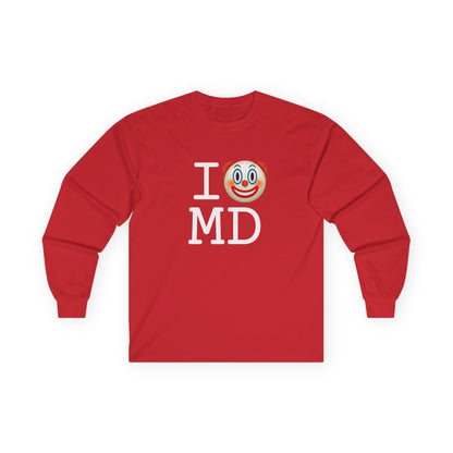 "I Clown on Maryland" Long Sleeve Shirt