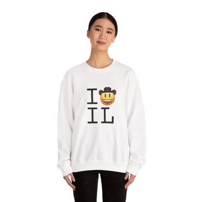 "I'm a Cowboy or Cowgirl in Illinois" Sweatshirt