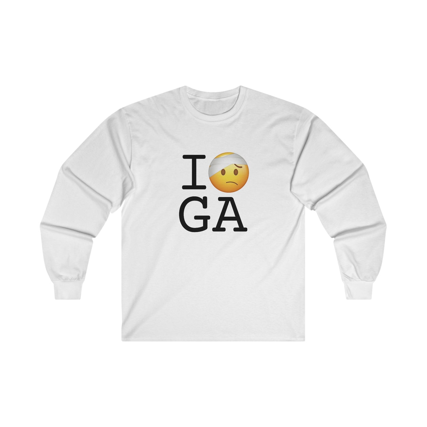 "I'm Hurt in Georgia" Long Sleeve Shirt