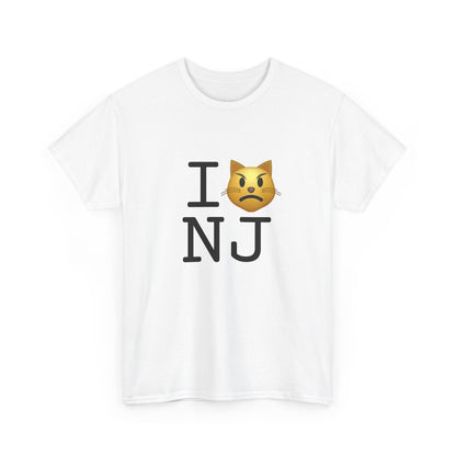 "I'm a Pouting Cat about New Jersey" Tee