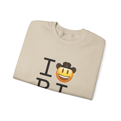 "I'm a Cowboy or Cowgirl in Rhode Island" Sweatshirt