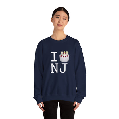 "I Birthday Cake New Jersey" Sweatshirt