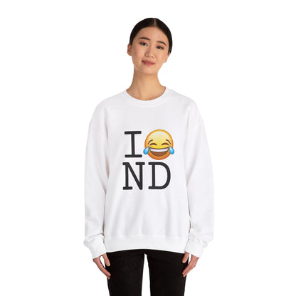 "I'm Laughing at North Dakota" Sweatshirt