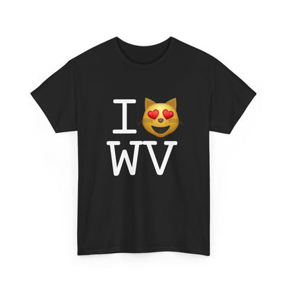 "I'm a Cat that Loves West Virginia" Tee