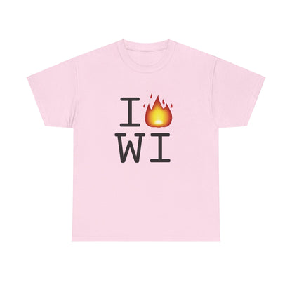 "I've got Fire for Wisconsin" Tee