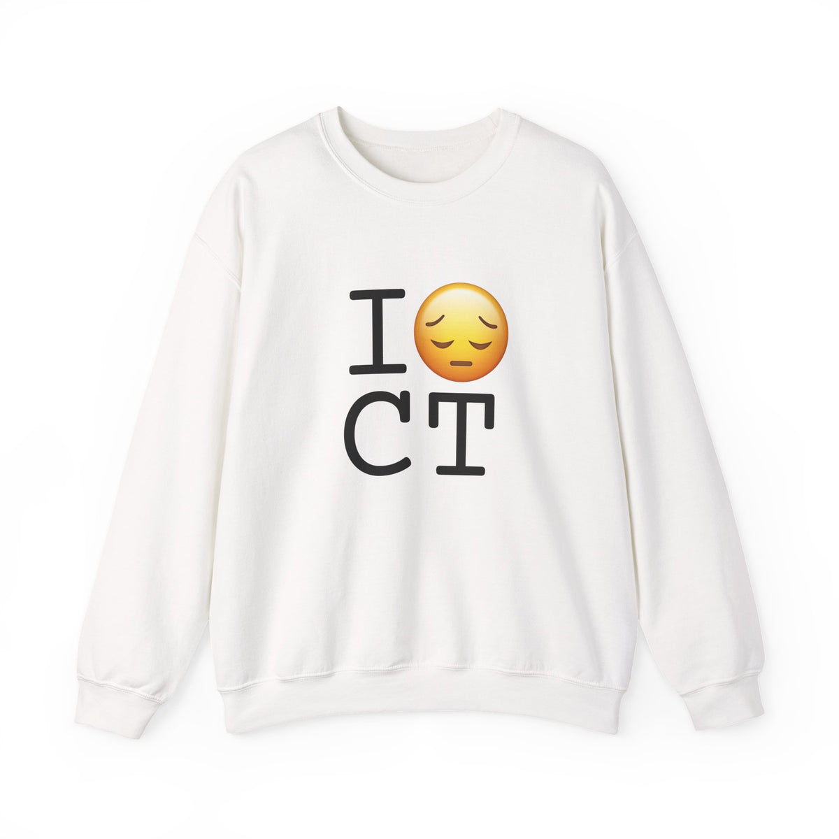 "I'm Depressed about Connecticut" Sweatshirt