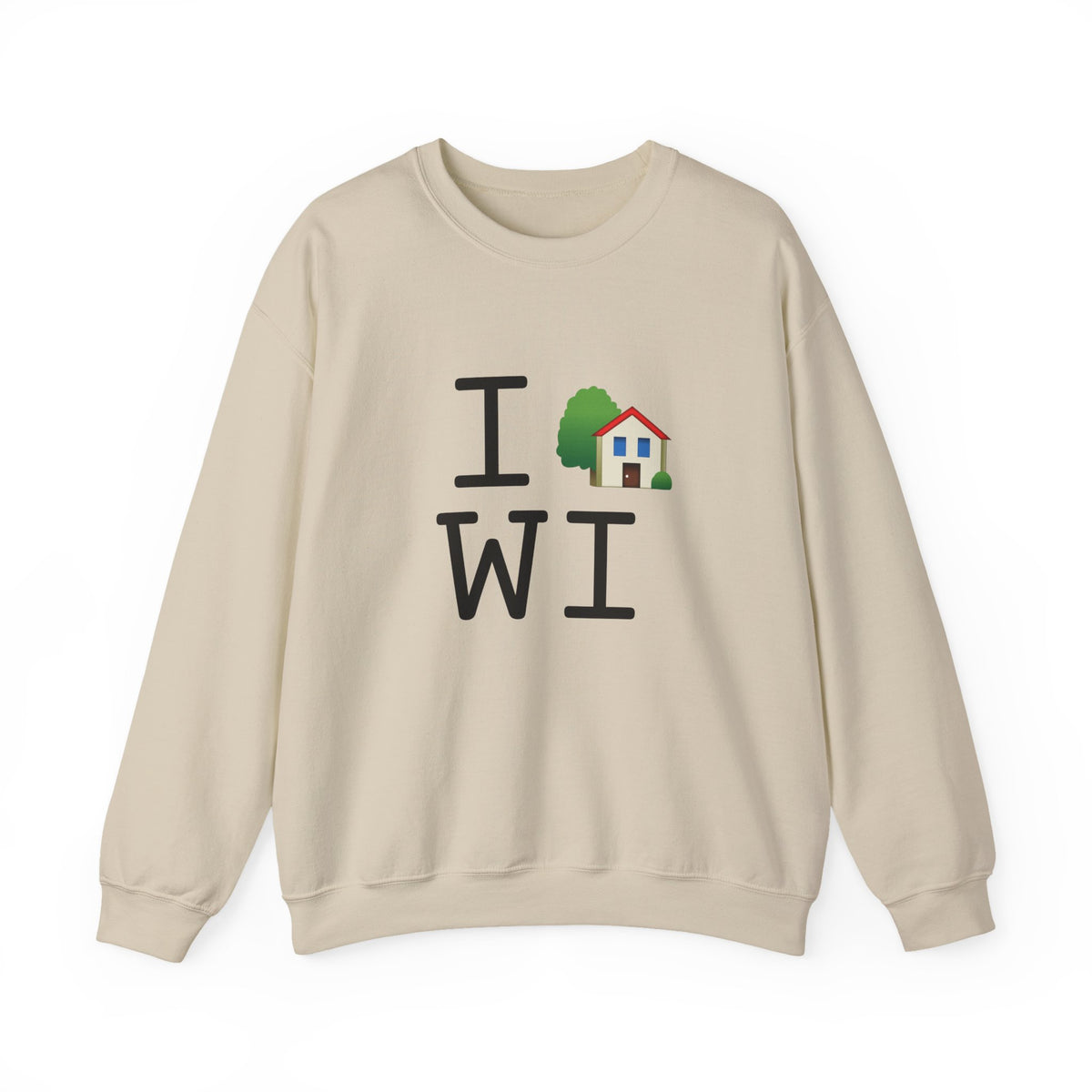 "I'm Home in Wisconsin" Sweatshirt