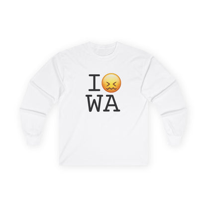 "I'm Confounded by Washington" Long Sleeve Shirt