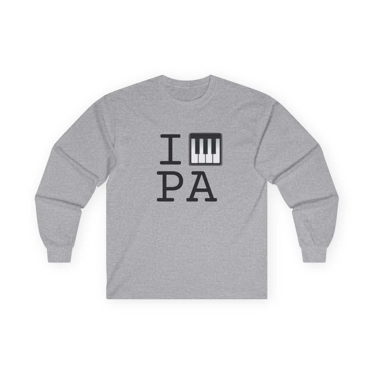 "I Piano Pennsylvania" Long Sleeve Shirt