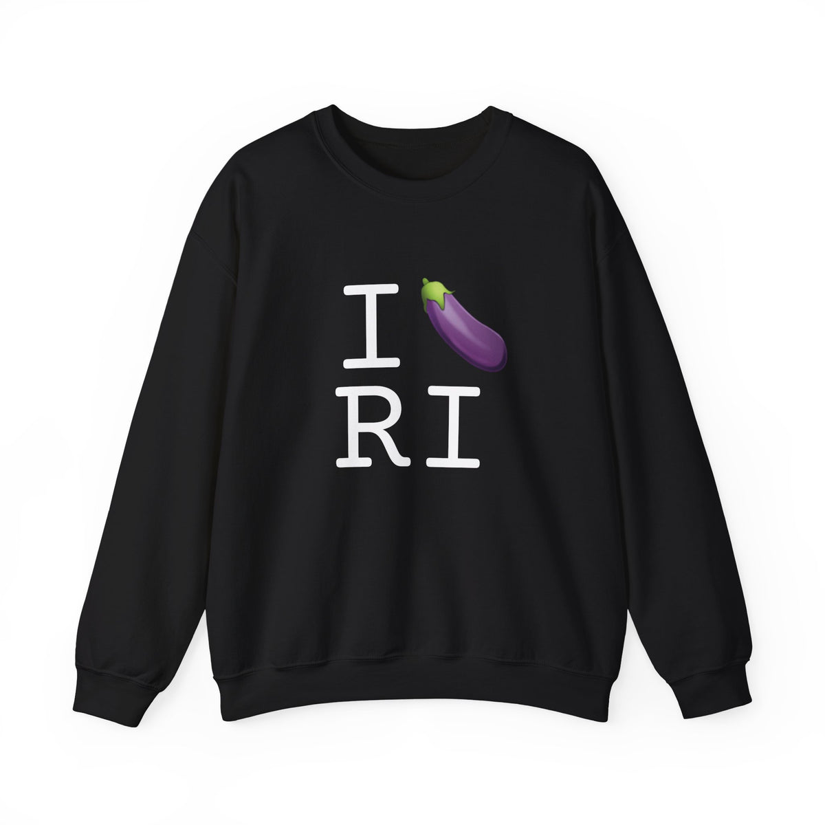 "I Eggplant Rhode Island" Sweatshirt