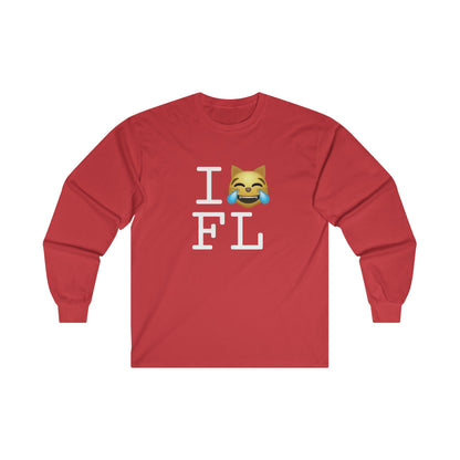 "I'm Laughing like a Cat at Florida" Long Sleeve Shirt