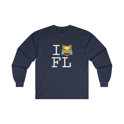 "I'm Laughing like a Cat at Florida" Long Sleeve Shirt