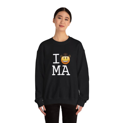 "I'm a Cowboy or Cowgirl in Massachusetts" Sweatshirt
