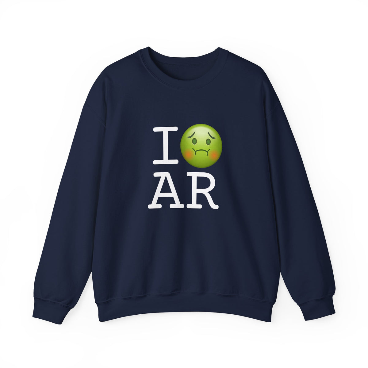 "I'm Nauseous about Arkansas" Sweatshirt