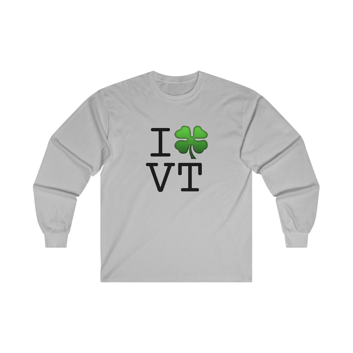 "I'm Lucky (Clover) in Vermont" Long Sleeve Shirt