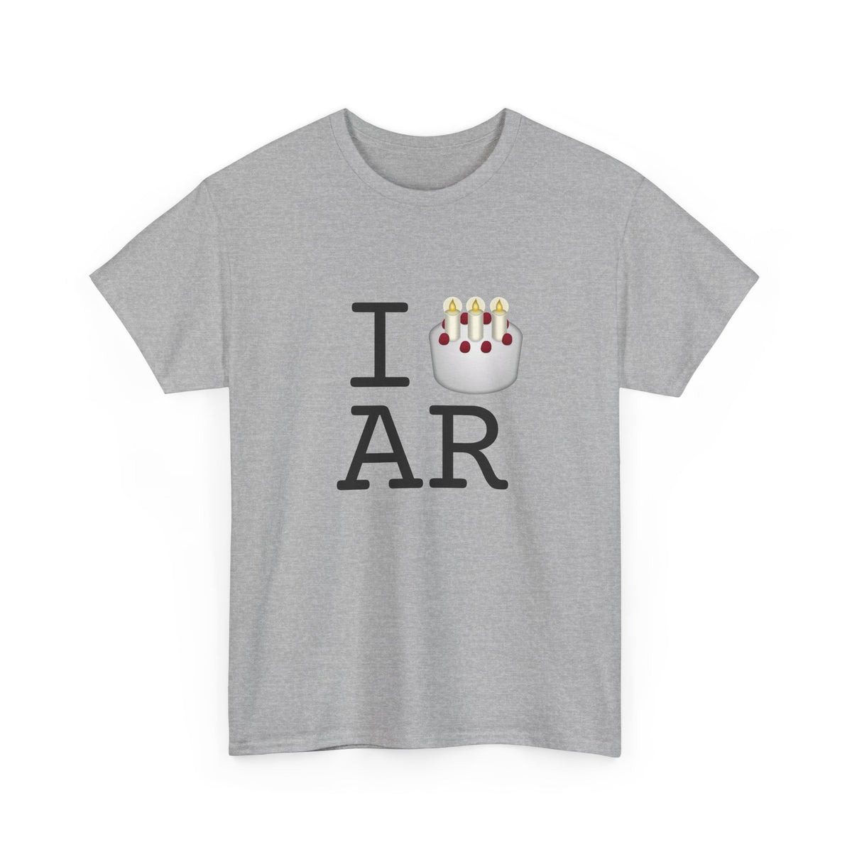 "I Birthday Cake Arkansas" Tee