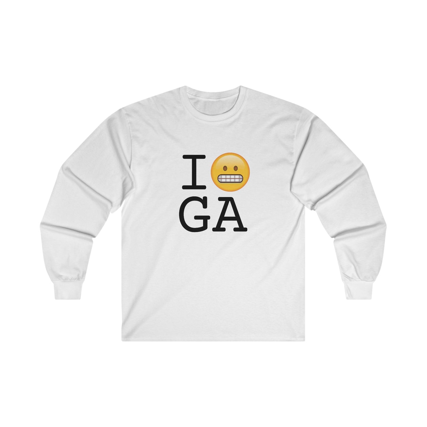 "I Grimace About Georgia" Long Sleeve Shirt