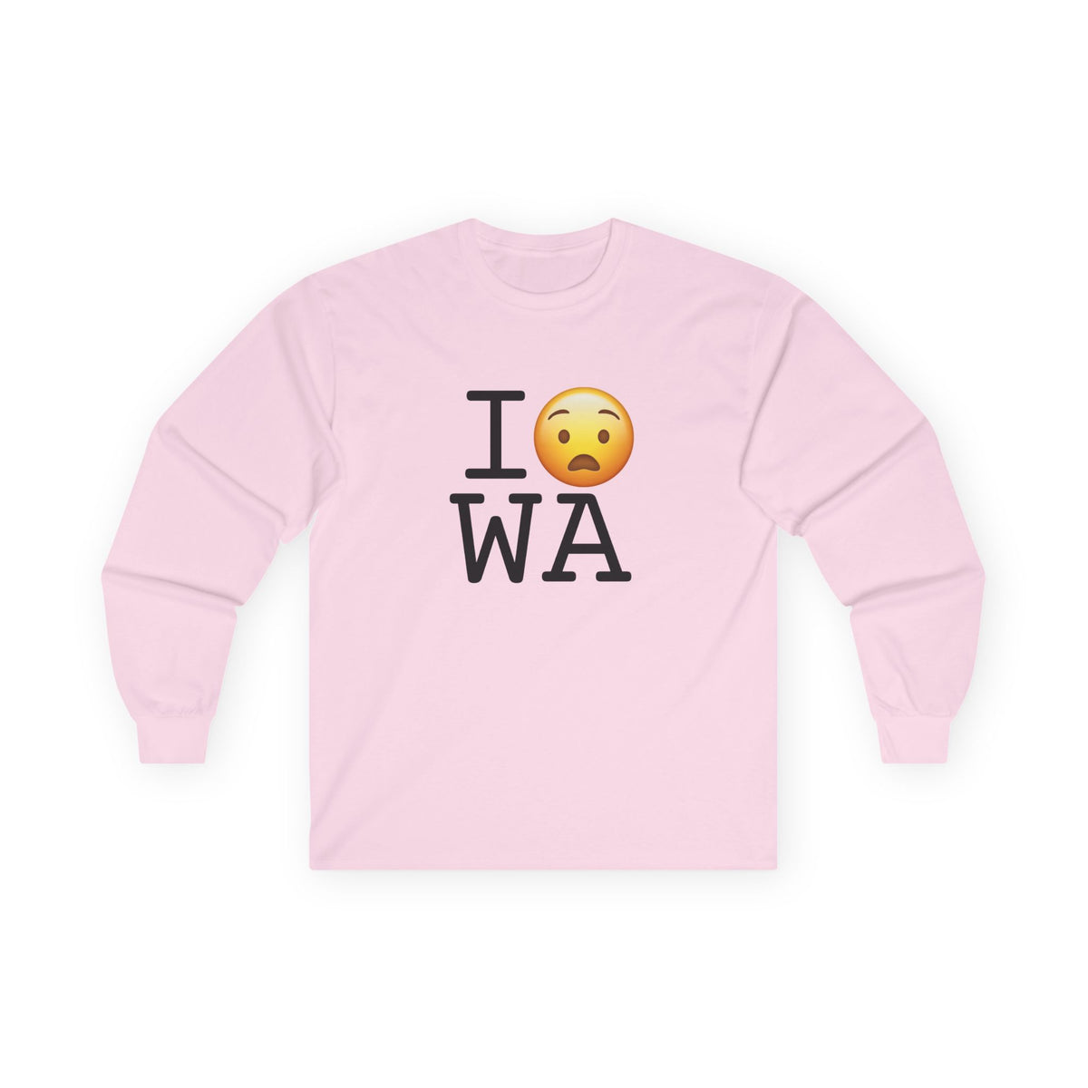 "I'm Anguished about Washington" Long Sleeve Shirt