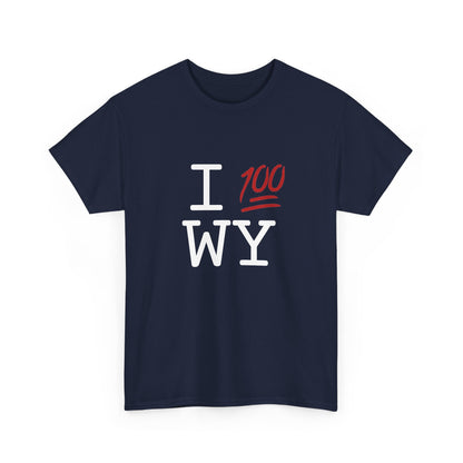 "I Keep it 100 in Wyoming" Tee