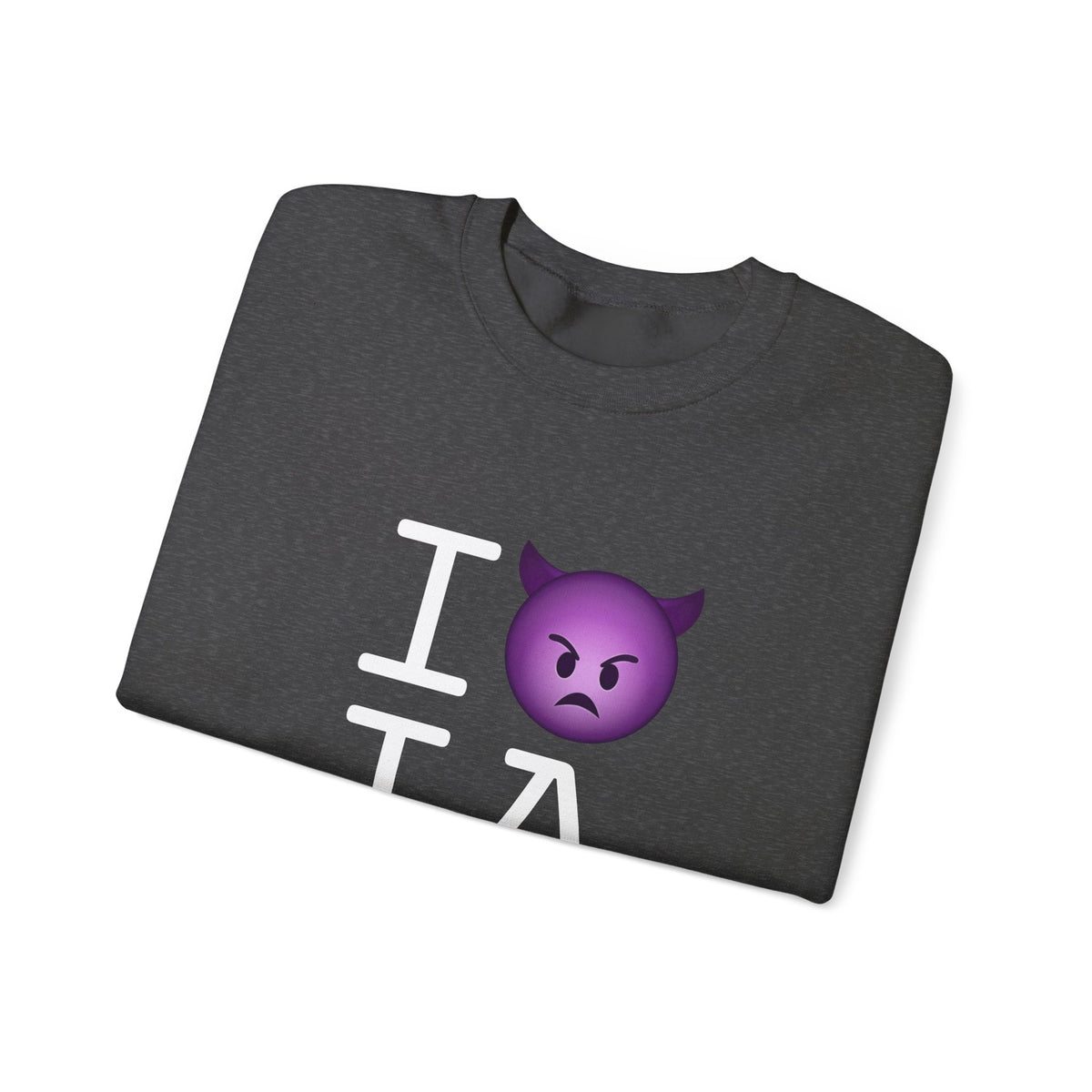 "I'm an Angry Devil about Iowa" Sweatshirt