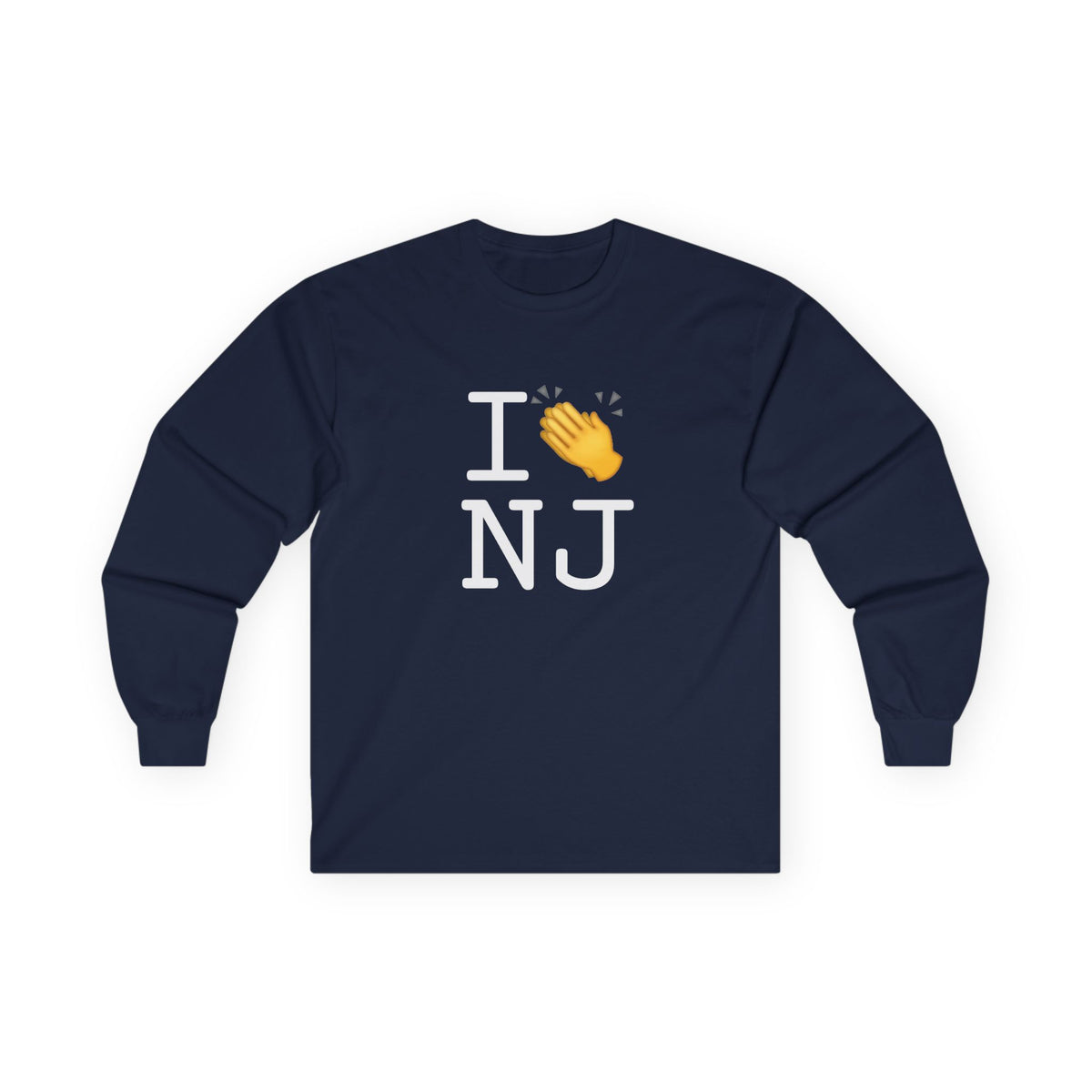 "I Applaud New Jersey" Long Sleeve Shirt