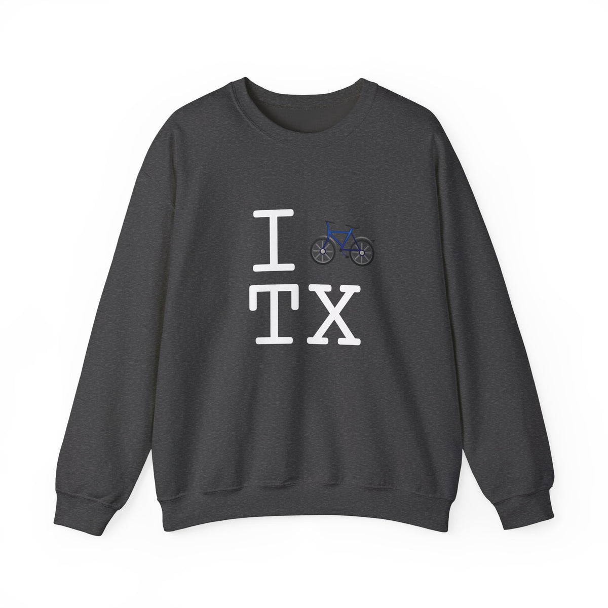 "I Bicycle Texas" Sweatshirt