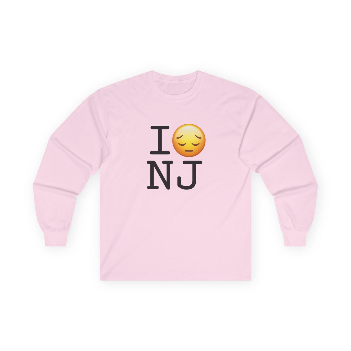"I'm Depressed about New Jersey" Long Sleeve Shirt