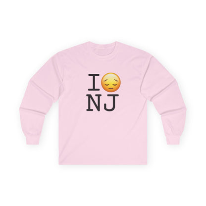 "I'm Depressed about New Jersey" Long Sleeve Shirt