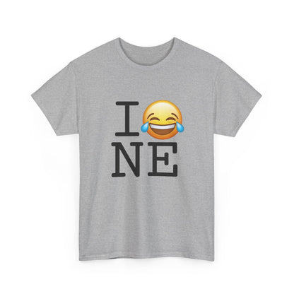 "I'm Laughing at Nebraska" Tee