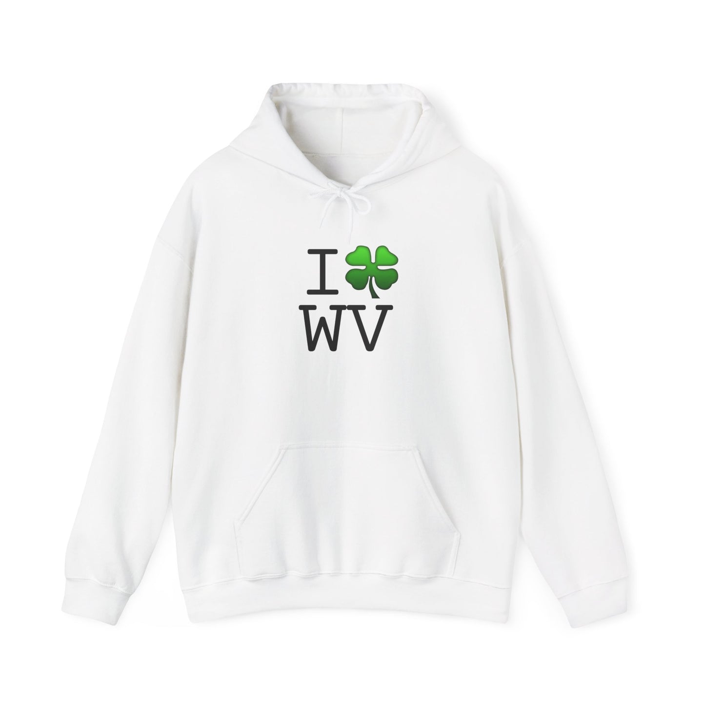 "I'm Lucky (Clover) in West Virginia" Hoodie