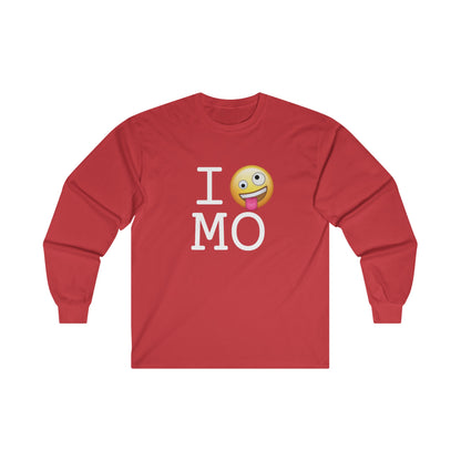 "I'm Crazy about Missouri" Long Sleeve Shirt