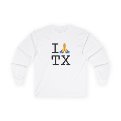 "I Pray for Texas" Long Sleeve Shirt