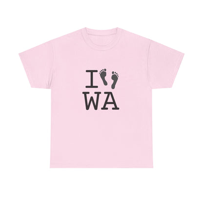 "I leave Footsteps in Washington" Tee