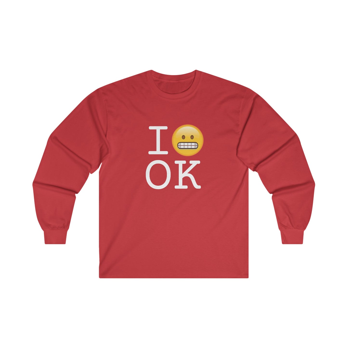 "I Grimace About Oklahoma" Long Sleeve Shirt