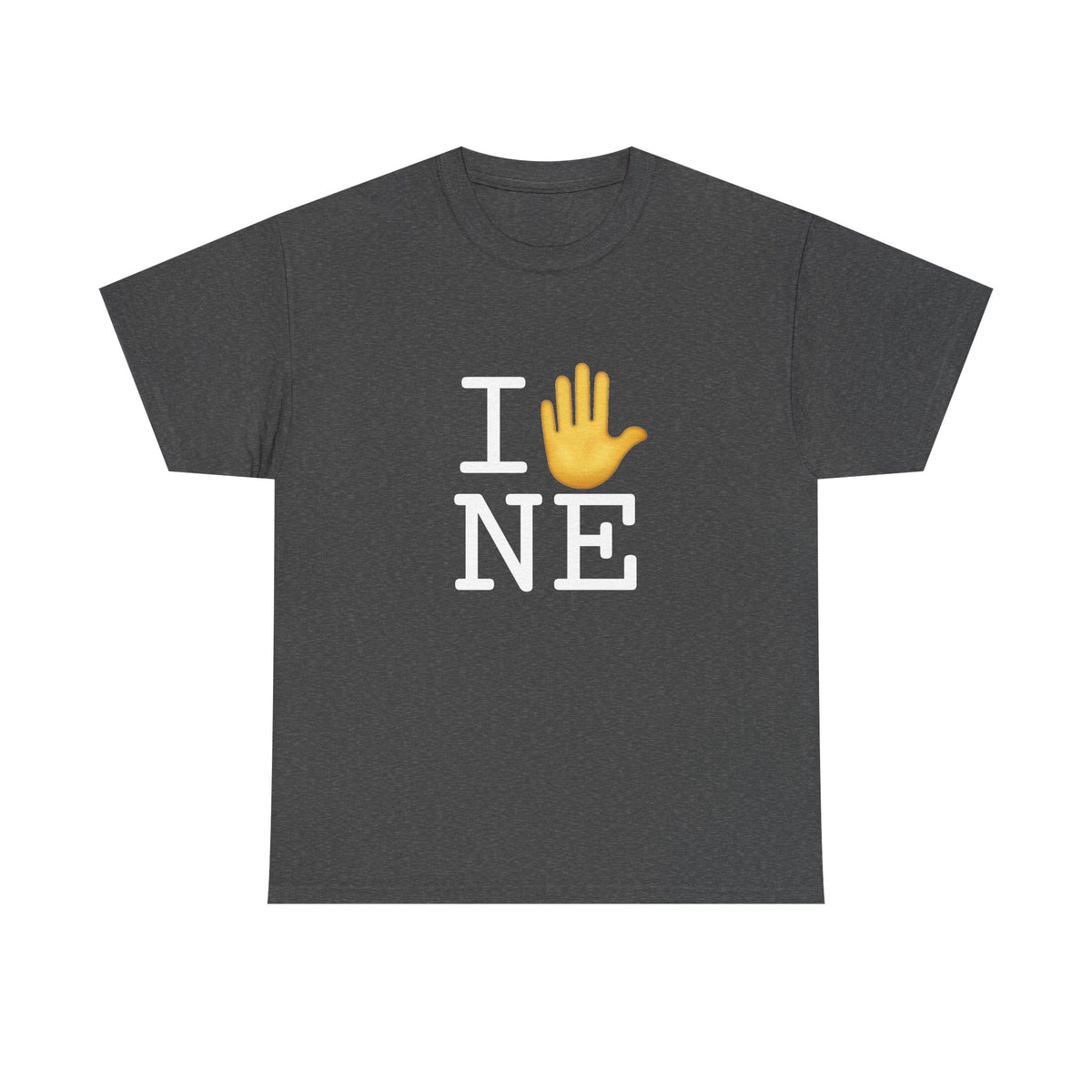 "I Stop (Raised Hand) Nebraska" Tee