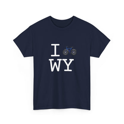 "I Bicycle Wyoming" Tee