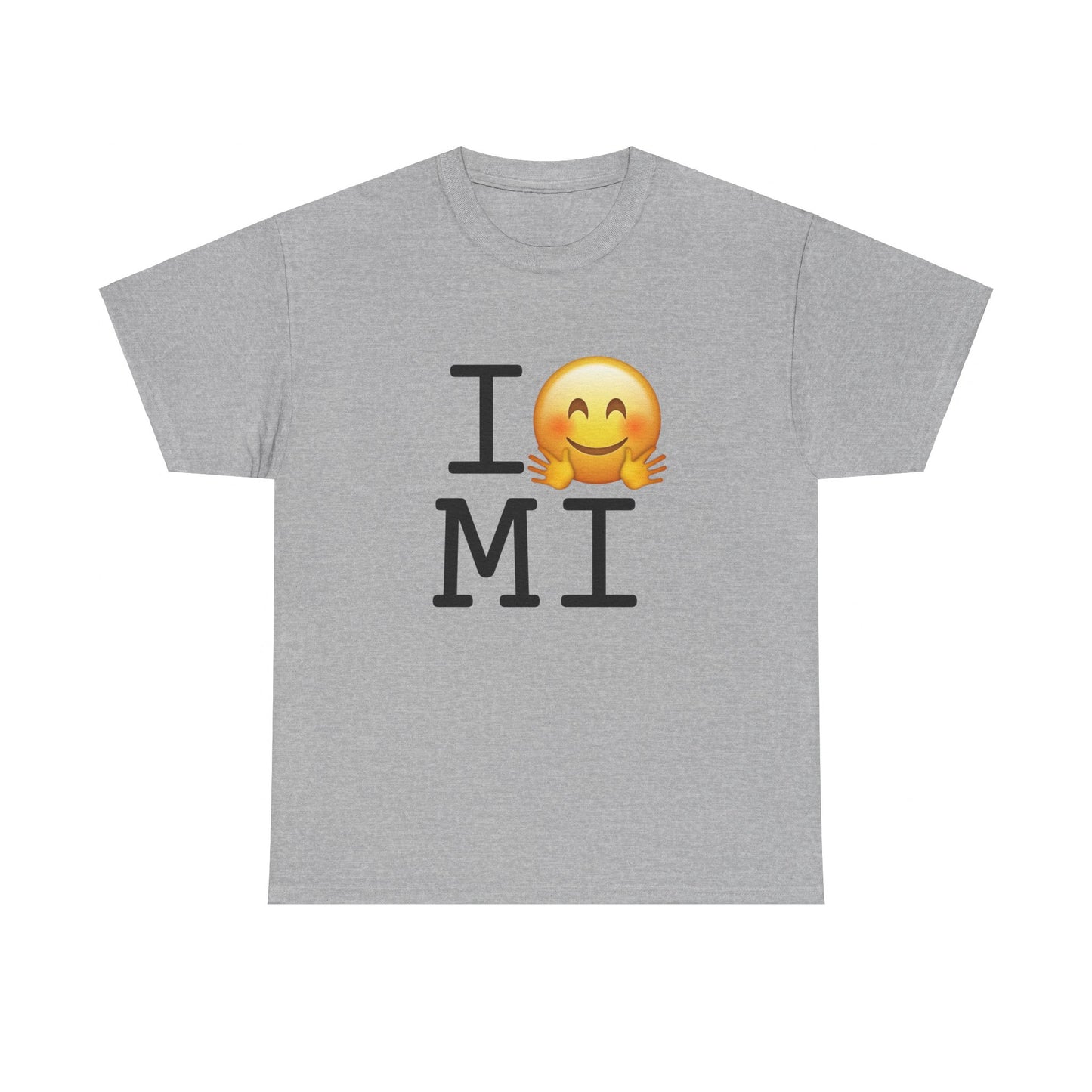 "I Hug Michigan" Tee